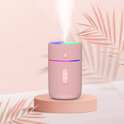 Colorful Cup Humidifier USB Mini Car Air Purifier(Pink) - Air Purifiers & Parts by PMC Jewellery | Online Shopping South Africa | PMC Jewellery