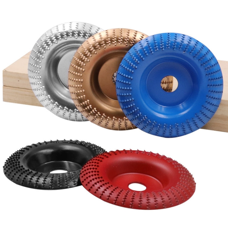 Woodworking Sanding Plastic Stab Discs Hard Round Grinding Wheels For Angle Grinders, Specification: 100mm Wine Red Curved - Abrasive Tools & Accessories by PMC Jewellery | Online Shopping South Africa | PMC Jewellery