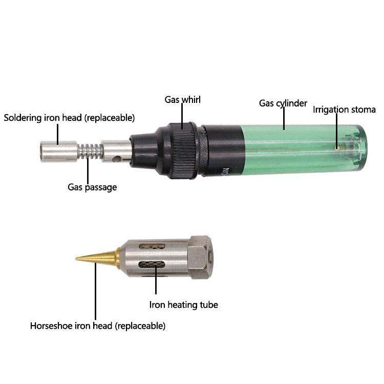 4 In 1 Home Welding Repair Tool Pen Type Gas Soldering Iron - Soldering Iron Tip by PMC Jewellery | Online Shopping South Africa | PMC Jewellery