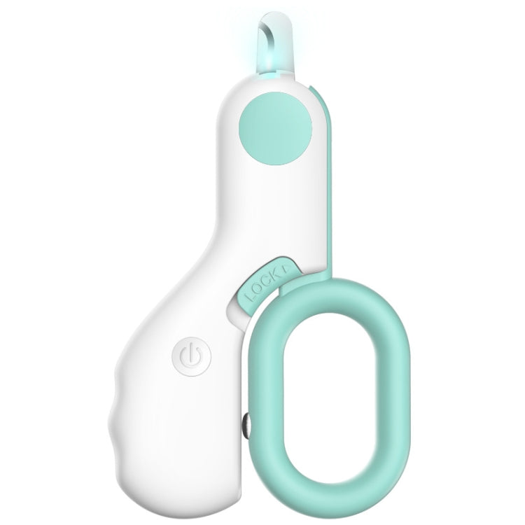 Pet Nail Clippers With LED Blood Line Light(Blue) - Pet Care by PMC TechLife | Online Shopping South Africa | PMC TechLife