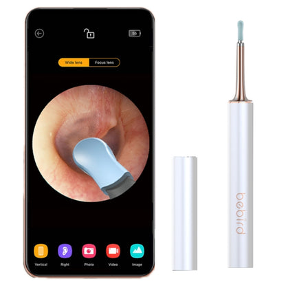 Bebird T15 Smart Visible Luminous Ear Pick Set(Dawn White) - Ear Care Tools by Bebird | Online Shopping South Africa | PMC Jewellery | Buy Now Pay Later Mobicred