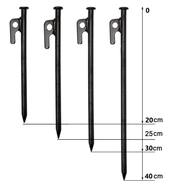 4 PCS 40cm Outdoor Camping Windproof Fixed Canopy Ground Nails - Tents & Accessories by PMC Jewellery | Online Shopping South Africa | PMC Jewellery