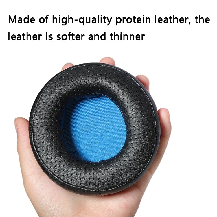 2 PCS Headset Sponge Earmuffs For Razer Kraken 7.1 V1 Pro, Colour: Black+Orange Net - Earmuff & Pad by PMC TechLife | Online Shopping South Africa | PMC TechLife