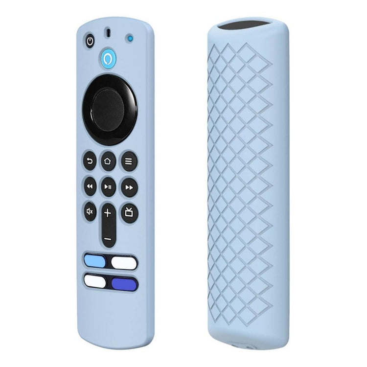 2 PCS Silicone Shell For Alexa Voice Remote 3rd Gen&TV Stick 3rd Gen(Blue) - Remote Control Covers by PMC Jewellery | Online Shopping South Africa | PMC Jewellery