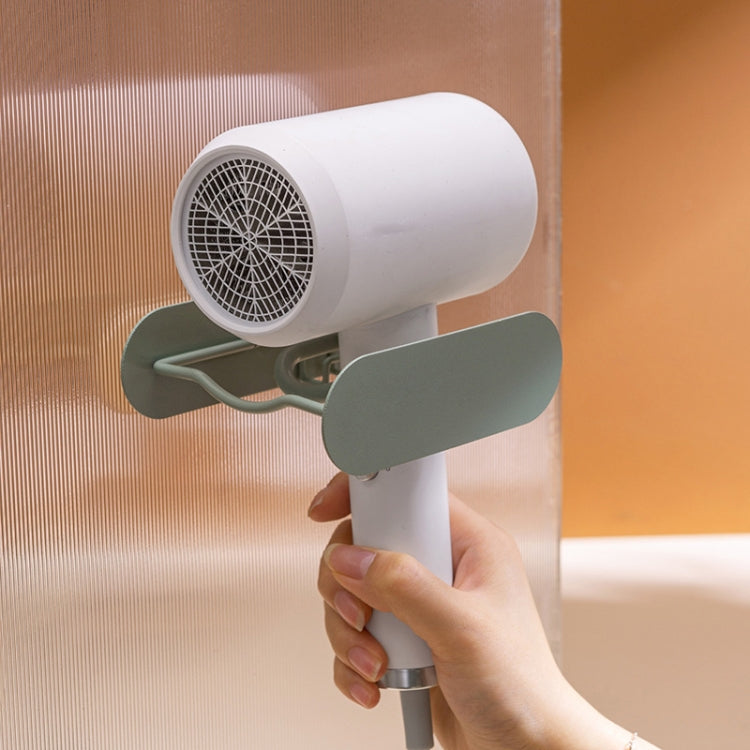 Bathroom Hair Dryer No Punching Iron Hanger(Black) - Hook by PMC TechLife | Online Shopping South Africa | PMC TechLife | Buy Now Pay Later Mobicred