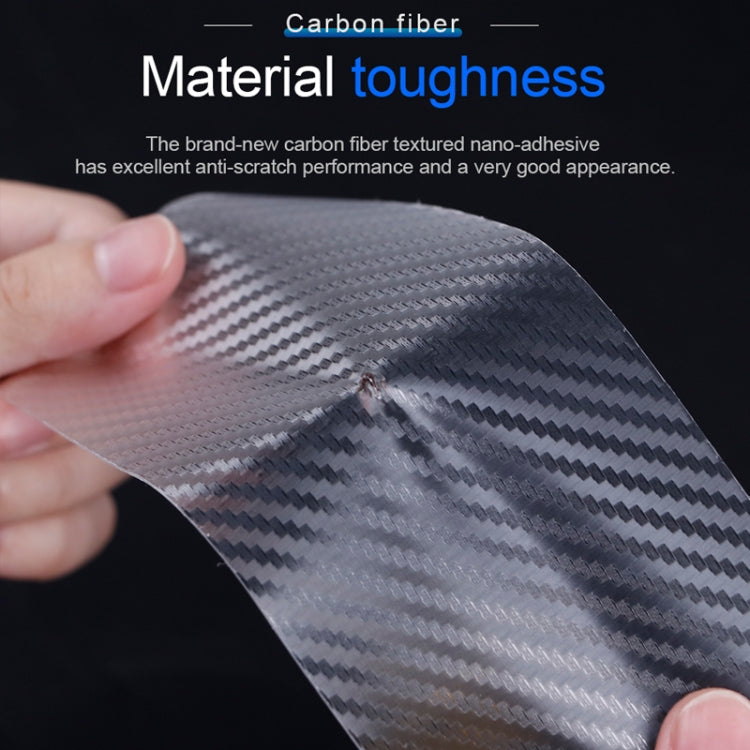 5cm x 10m Car Carbon Fiber Bumper Anti-Collision Strip - Anti Collision Sticker by PMC TechLife | Online Shopping South Africa | PMC TechLife