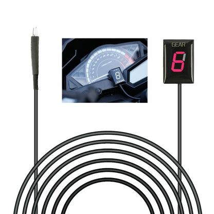 Motorcycle Instrument Gear Display For Suzuki(Red Light) - Electrical Instruments by PMC Jewellery | Online Shopping South Africa | PMC Jewellery