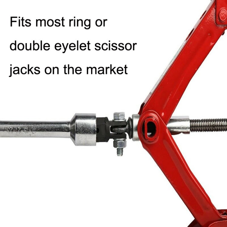 TO-OL009 Car Scissors Jack Adapter(Black) - Car Jacks by PMC TechLife | Online Shopping South Africa | PMC TechLife