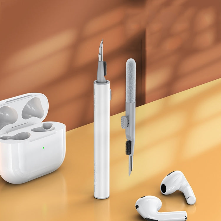 Q5 Bluetooth Earphone Telescopic Cleaning Pen Brush(White) - Other Accessories by PMC TechLife | Online Shopping South Africa | PMC TechLife