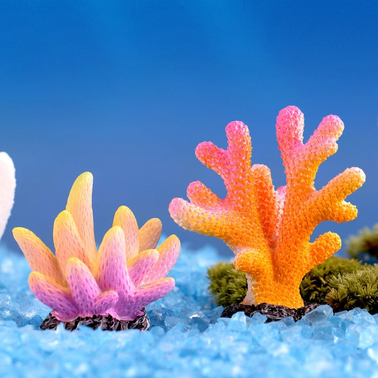 10 PCS Simulation Resin Coral Aquarium Fish Tank Small Ornaments, Colour: No. 2 Colorful - Fish Tank Decoration by PMC Jewellery | Online Shopping South Africa | PMC Jewellery