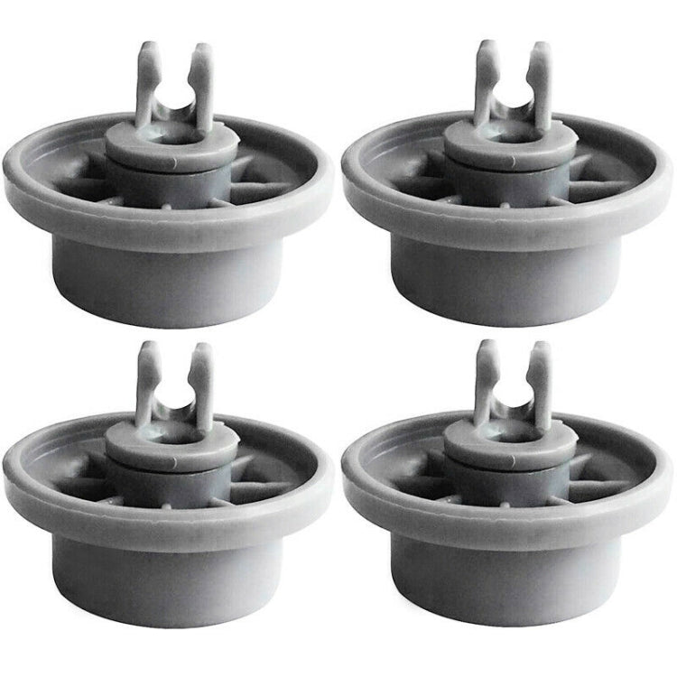 4 PCS Wheels for Bosch Siemens Neff 165314 Dishwasher Accessories(Light Grey) - Dish Washers & Accessories by PMC Jewellery | Online Shopping South Africa | PMC Jewellery