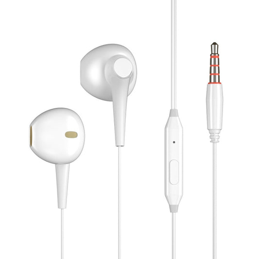lanzero 3.5mm Wired In-Ear Sports Headphones(A2 White) - Normal Style Earphone by PMC Jewellery | Online Shopping South Africa | PMC Jewellery