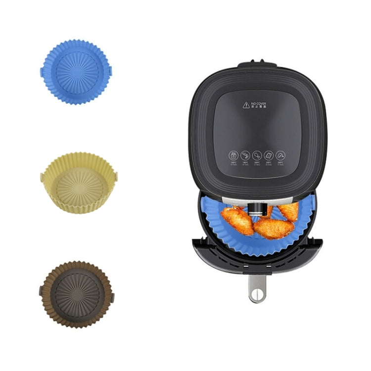 Air Fryer Special High Temperature Oil Absorption Silicone Pad, Colour: Large Mustard Yellow - Baking mat & Bakewares by PMC Jewellery | Online Shopping South Africa | PMC Jewellery