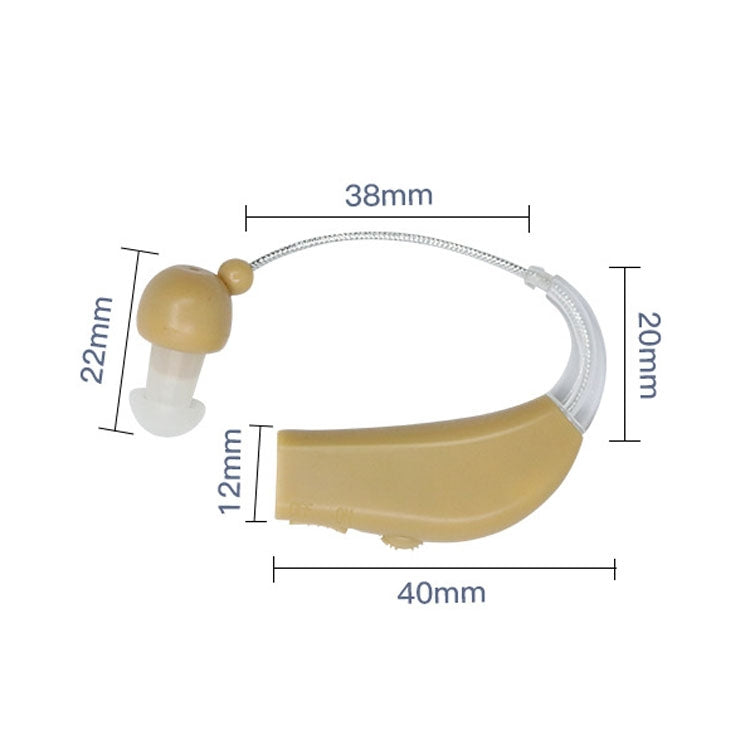 Elderly Use Can Charge Sound Amplifier Hearing Aid, Specification: US Plug(Blue Double Machine+White Charging Bin) - Hearing Aids by PMC TechLife | Online Shopping South Africa | PMC TechLife