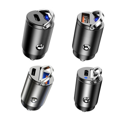 Car Fast Charge One Drag Two Cigarette Conversion Plugs, Model: PD+QC(Tarnish) - Car Charger by PMC Jewellery | Online Shopping South Africa | PMC Jewellery