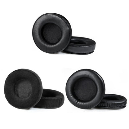 2 PCS  Earmuffs for Audio-Technica AD1000X AD2000X AD900X AD700X,Style: Black Lambskin - Earmuff & Pad by PMC Jewellery | Online Shopping South Africa | PMC Jewellery