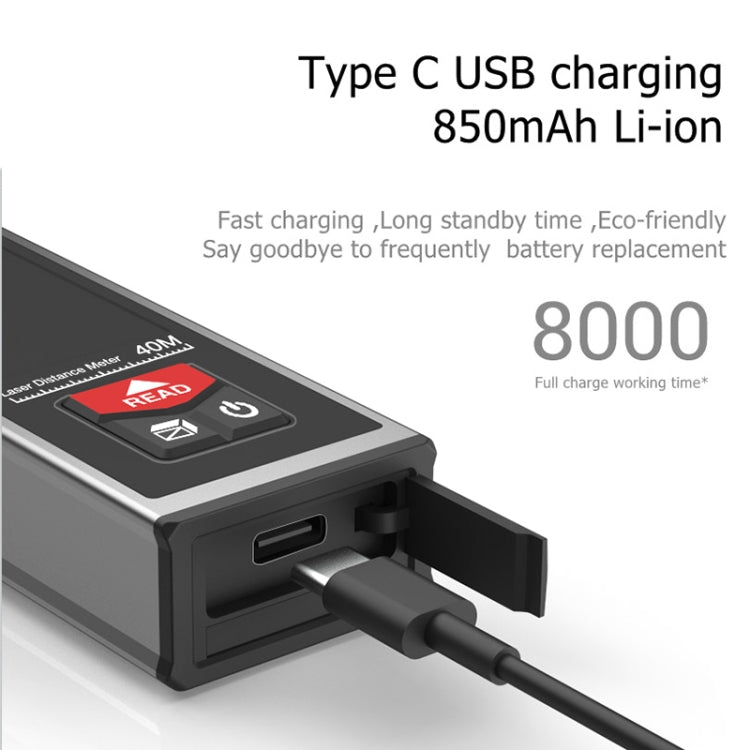 SNDWAY SW-B40 Laser Rangefinder Infrared Measuring Ruler, Style: 40m Precision Version - Laser Rangefinder by SNDWAY | Online Shopping South Africa | PMC Jewellery | Buy Now Pay Later Mobicred