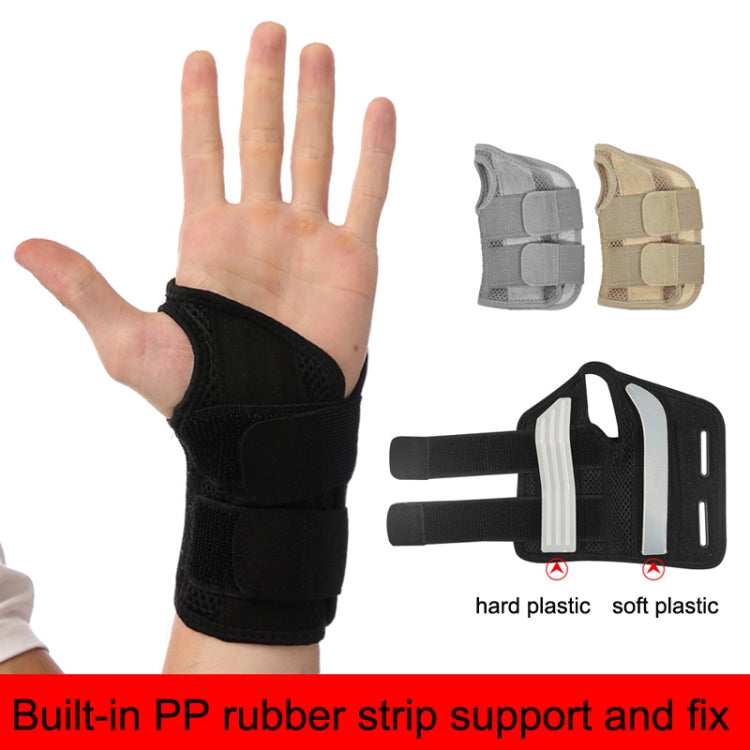 Mouse Tendon Sheath Compression Support Breathable Wrist Guard, Specification: Right Hand L / XL(Silver Gray) - Sports Safety by PMC Jewellery | Online Shopping South Africa | PMC Jewellery