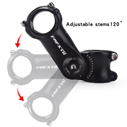 FMFXTR Mountain Bike Adjustable Angle Handlebar Riser, Specification: Upgrade 25.4x120mm - Bicycle Grips by FMFXTR | Online Shopping South Africa | PMC Jewellery