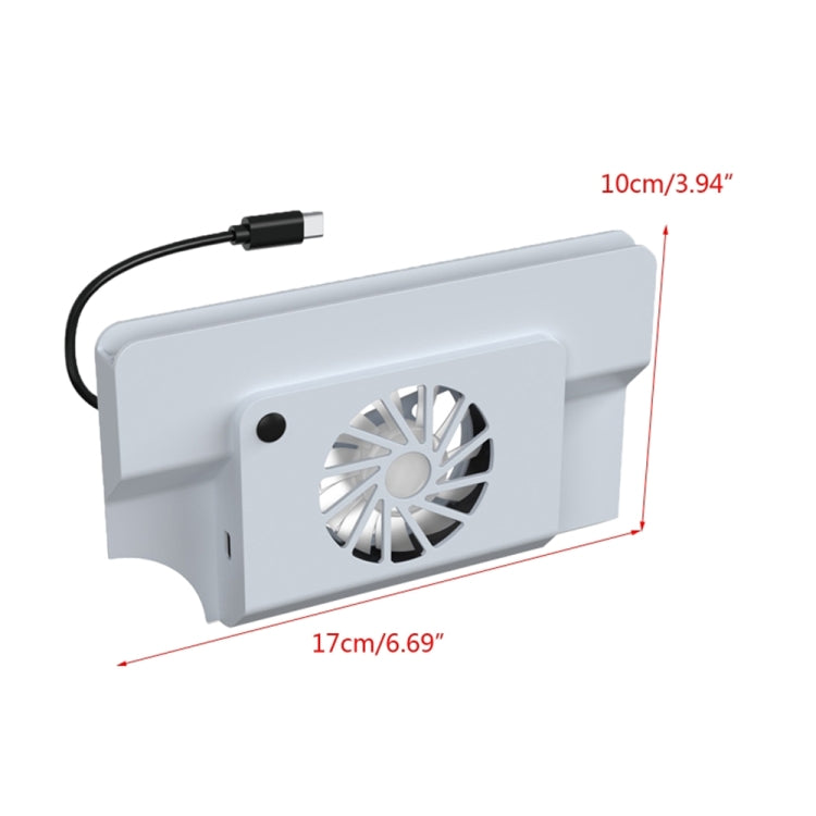 DOBE Console Base Cooling Fan With Storage Card Slot for Switch OLED - Holder by DOBE | Online Shopping South Africa | PMC Jewellery