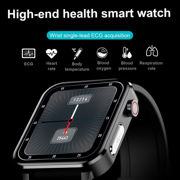 LOANIY E86 1.7 Inch Heart Rate Monitoring Smart Bluetooth Watch, Color: Blue - free shipping - PMC TechLife - Order now!