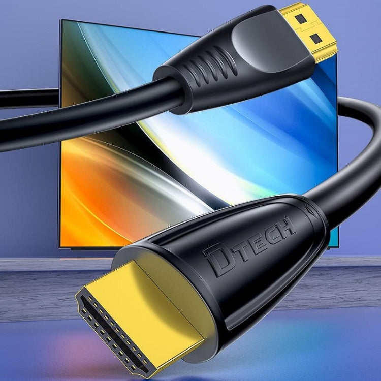 DTECH HDMI 2.0 HD Connection Cable 4K 60Hz Computer TV Connection Cable, Length: 1m - Cable by DTECH | Online Shopping South Africa | PMC TechLife