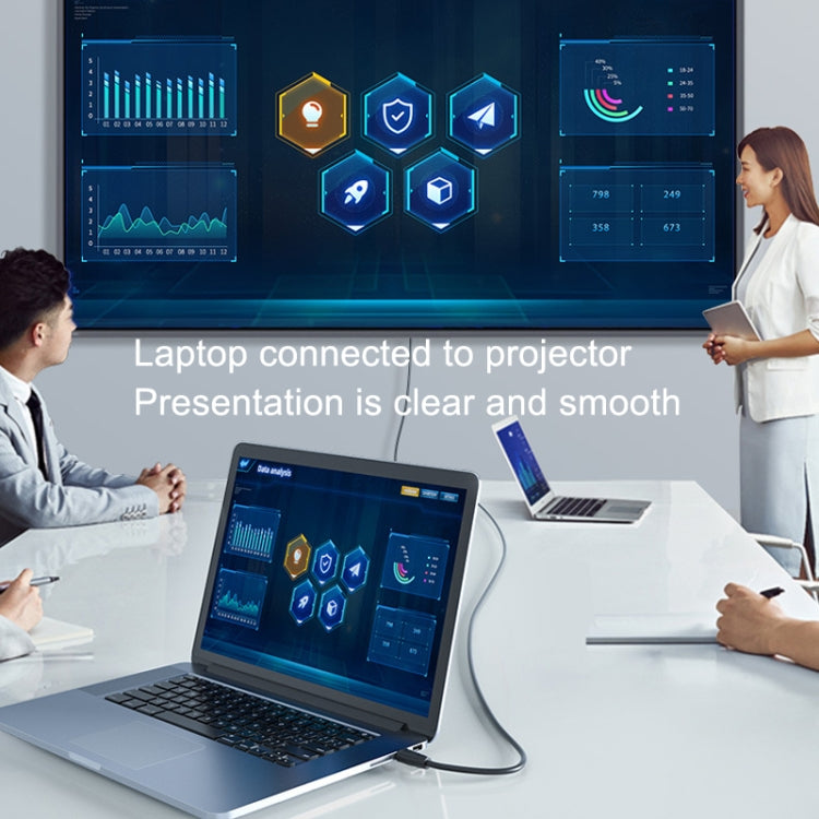 DTECH HDMI 2.0 HD Connection Cable 4K 60Hz Computer TV Connection Cable, Length: 1m - Cable by DTECH | Online Shopping South Africa | PMC TechLife