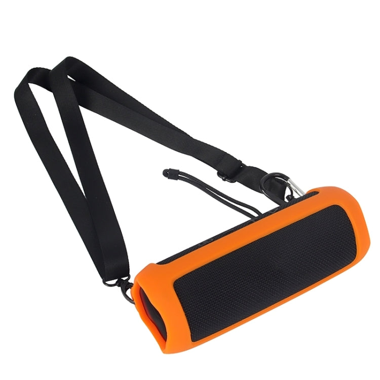 Bluetooth Speaker Silicone Protective Case For JBL Flip6(Orange) - Protective Case by PMC TechLife | Online Shopping South Africa | PMC TechLife