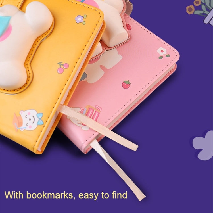 Decompression Cartoon Notebook Hand Ledger Student Stationery, Cover color: Pink(A5) - Notebooks by PMC Jewellery | Online Shopping South Africa | PMC Jewellery