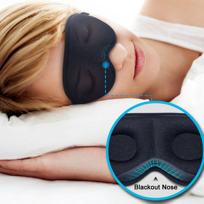 3D Breathable Shading Three-Dimensional Nose Wing Integrated Eye Mask(1021) - Eye Masks by PMC Jewellery | Online Shopping South Africa | PMC Jewellery