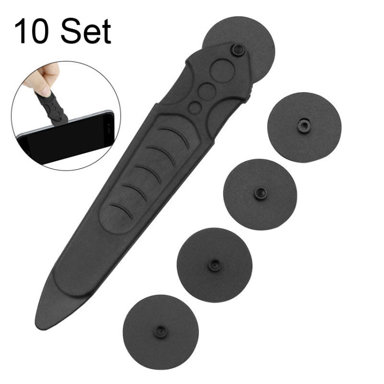 10 Sets Carbon Fiber Roller lever Crowbar Phone Split Frame Maker - Crowbar by PMC TechLife | Online Shopping South Africa | PMC TechLife