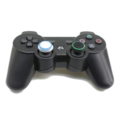 10 PCS Gamepad Silicone Luminous Button Cap Rocker Cap For PS5/PS4/PS3/ONE/360/PRO/series X/S(Transparent Black Circle) - Cases by PMC Jewellery | Online Shopping South Africa | PMC Jewellery