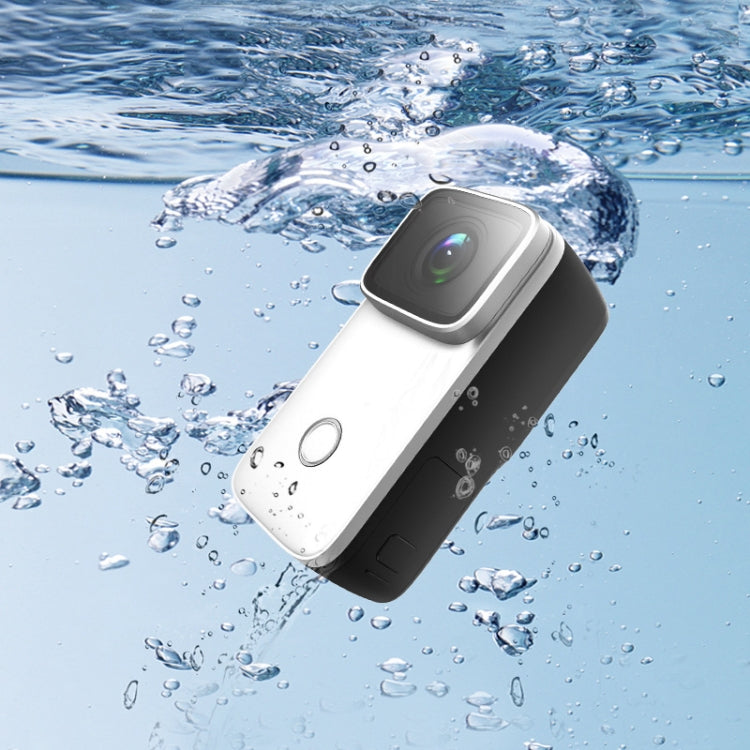 Thumb Action Camera 4K HD Anti-shake WiFi Camera(White) - Video Cameras by PMC TechLife | Online Shopping South Africa | PMC TechLife