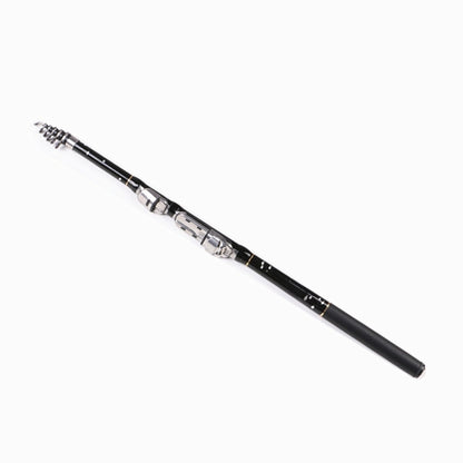 ZHANLANGWANG Carbon Throwing Pole Mini Short Rock Fishing Rod, Length: 1.8m(Black) - Fishing Rods & Accessories by PMC Jewellery | Online Shopping South Africa | PMC Jewellery