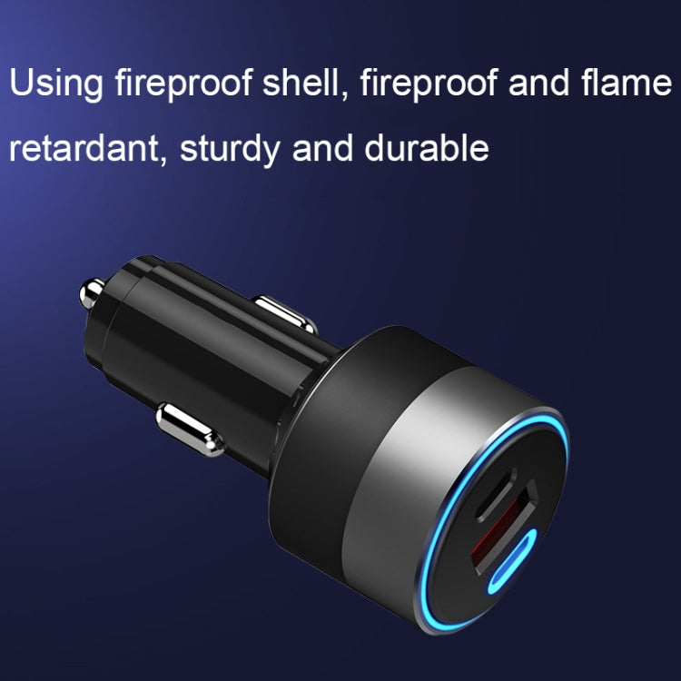 IBD353 Multifunctional Flame Retardant Car Phone Charger, Model: 2UC 66W - Car Charger by PMC TechLife | Online Shopping South Africa | PMC TechLife