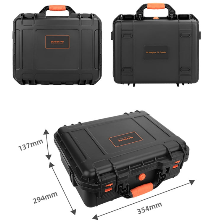 Sunnylife AQX-6 Outdoor Anti-fall Safety Box Storage Bag For DJI Avata(Black) -  by PMC Jewellery | Online Shopping South Africa | PMC Jewellery