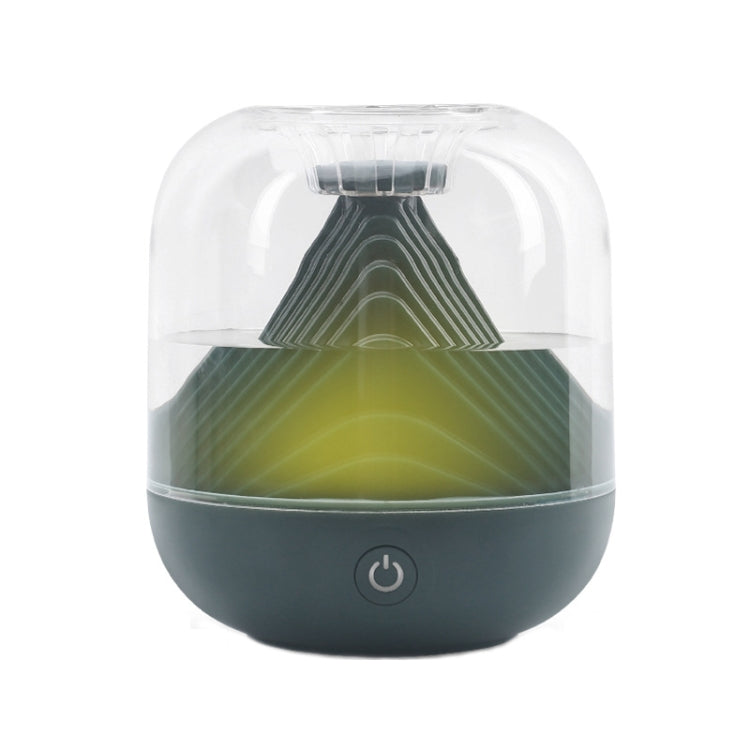 FX-039 USB Charging Ambient Light Humidifier Mountain Mini Wireless Humidifier(Green) - free shipping - PMC TechLife - Order now!