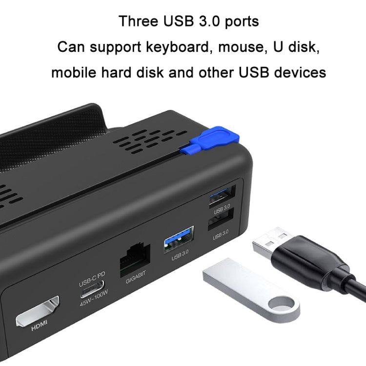 PGTECH For Steam Deck Game Console Base Support Data Transmission With Network Port - free shipping - PMC TechLife - Order now!