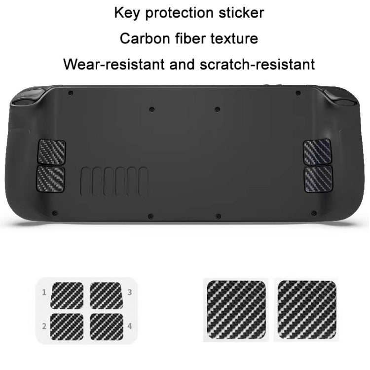 PGTECH For Steam Deck Adjustable Folding Console Stand + Trackpad Sticker Set - Other Accessories by PMC TechLife | Online Shopping South Africa | PMC TechLife | Buy Now Pay Later Mobicred
