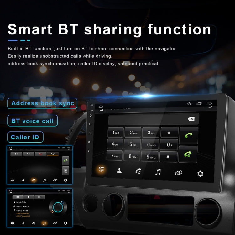 For Honda Civic 10.1 inch Android WiFi Navigation Machine, Style: Standard+12 Light Camera(2+32G) - Car MP3 & MP4 & MP5 by PMC TechLife | Online Shopping South Africa | PMC TechLife