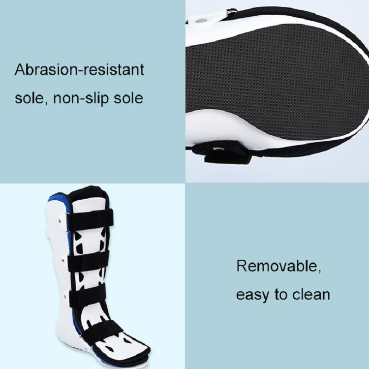 Calf Ankle Fracture Sprain Fixation Brace Plaster Shoe Foot Support Brace, Size: M Right(Long) - Mobility Aids by PMC Jewellery | Online Shopping South Africa | PMC Jewellery