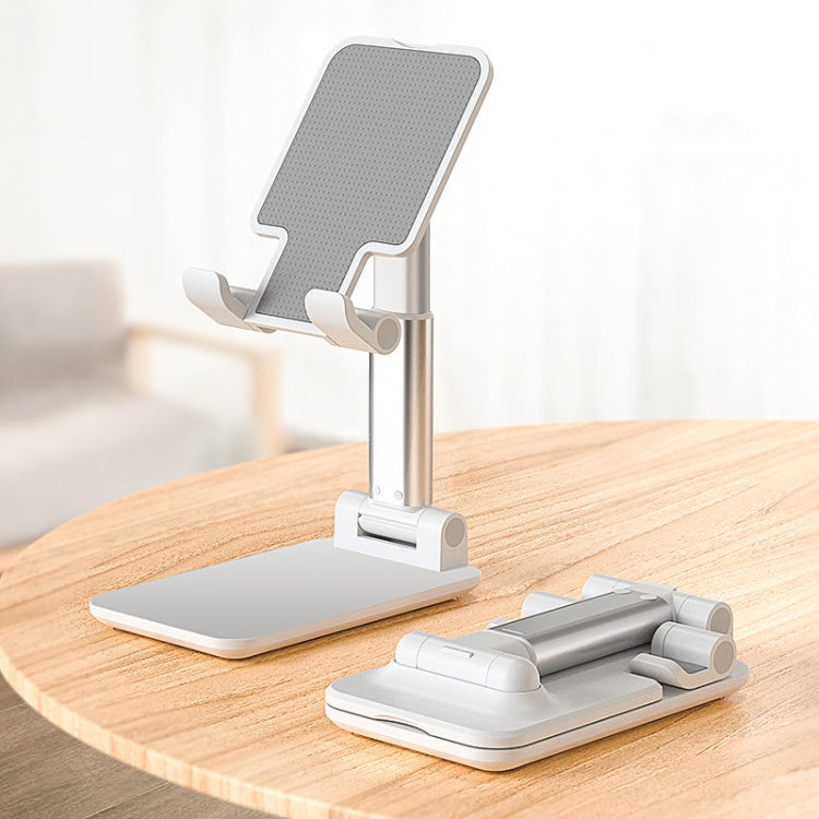 SSKY X5 Desktop Phone Live Foldable Tablet Bracket, Style: Standard Version (White) - Desktop Holder by SSKY | Online Shopping South Africa | PMC Jewellery