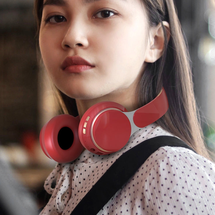 FG-07S Foldable Wireless Headset With Microphone Support AUX/TF Card(Green) - Headset & Headphone by PMC TechLife | Online Shopping South Africa | PMC TechLife