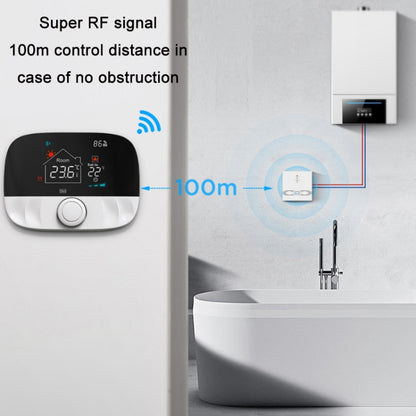 WiFi Wireless Water Heating Gas Boiler Thermostat(White) - Thermostat & Thermometer by PMC Jewellery | Online Shopping South Africa | PMC Jewellery