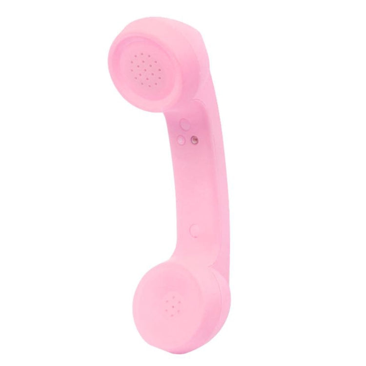 Bluetooth Wireless Connection Retro Microphone External Mobile Phone Handset(Pink) - Bluetooth Earphone by PMC Jewellery | Online Shopping South Africa | PMC Jewellery