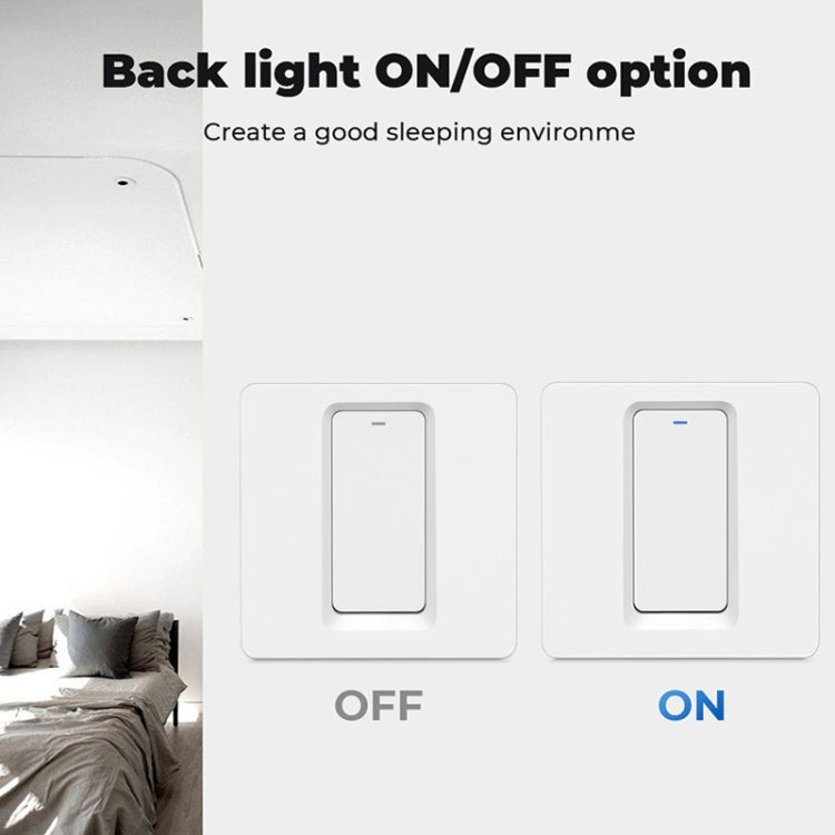 Tuya ZigBee Smart Single-fire Zero-fire Sharing Switch Phone Control Voice Panel EU Plug, Spec: 3 Buttons - Smart Switch by PMC TechLife | Online Shopping South Africa | PMC TechLife