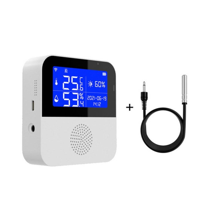 Tuya WIFI Temperature And Humidity Sensor With 2.9inch LCD Display,Spec: With Sensing Line - Home Automation Modules by PMC Jewellery | Online Shopping South Africa | PMC Jewellery