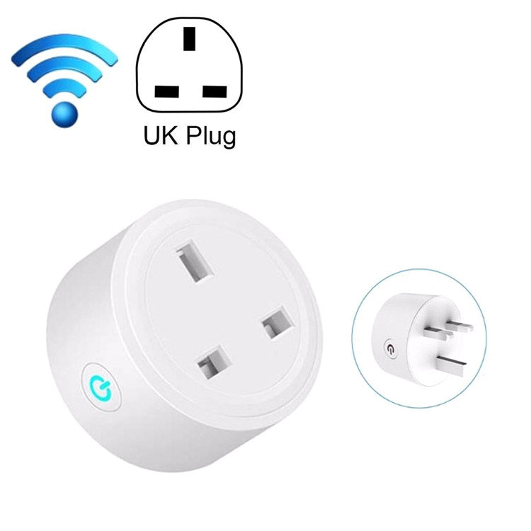 Tuya Smart App Wifi Smart Socket Phone Remote Timing Voice Switch Supports Alexa UK Plug, Style: 16A Power Model - Smart Socket by PMC Jewellery | Online Shopping South Africa | PMC Jewellery