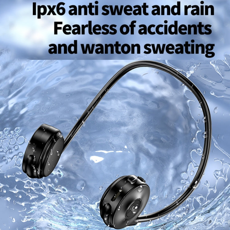 M1S Bone Conduction Stereo Vibrator Speaker Bluetooth Earphones(Green) - Bluetooth Earphone by PMC TechLife | Online Shopping South Africa | PMC TechLife
