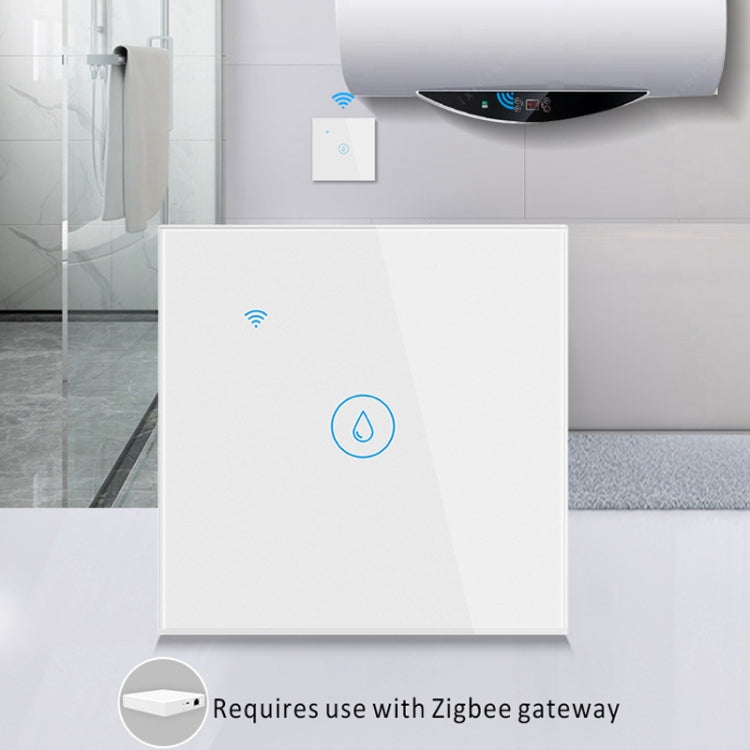 WIFI 20A Water Heater Switch Black High Power Time Voice Control EU Plug - Smart Switch by PMC TechLife | Online Shopping South Africa | PMC TechLife | Buy Now Pay Later Mobicred